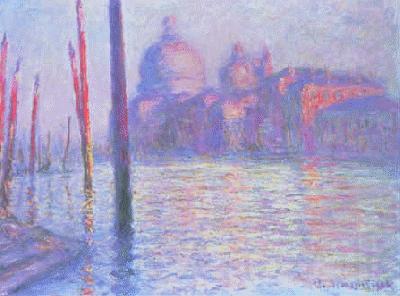 Claude Monet The Grand Canal Norge oil painting art